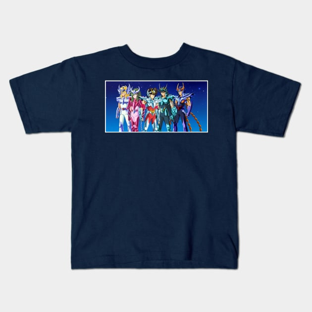 Knights of the zodiac Kids T-Shirt by Oralepinz 